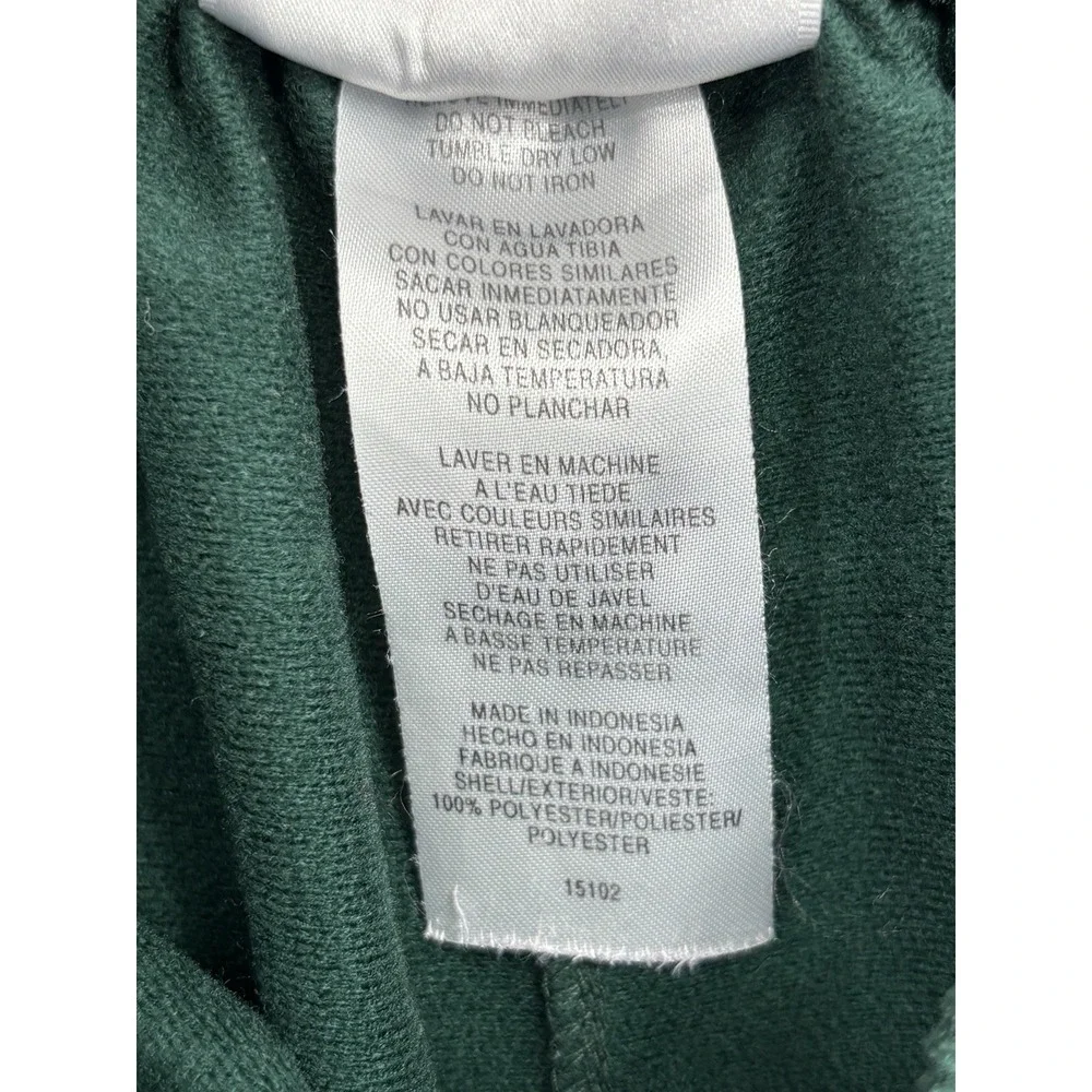 Adidas Snap Tearaway Track Pants Green 3 Stripe Men's XL